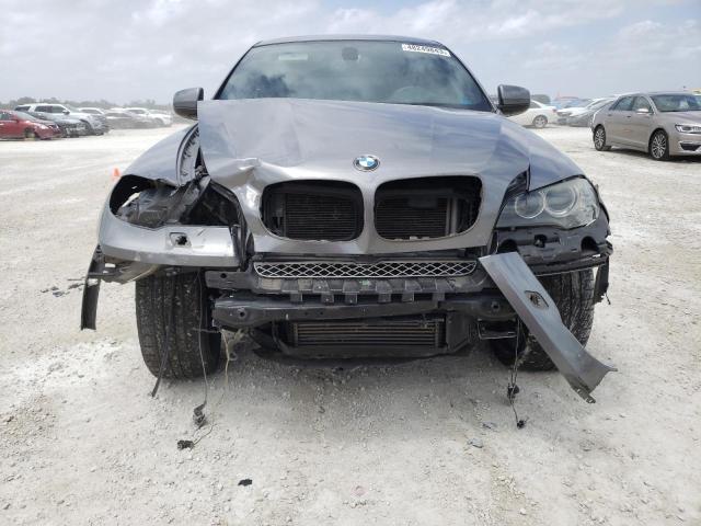 5UXFG2C57BLX09047 - 2011 BMW X6 XDRIVE35I GRAY photo 5