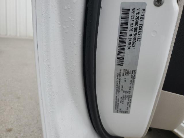 2C4RC1BG7MR606731 - 2021 CHRYSLER PACIFICA TOURING L WHITE photo 14