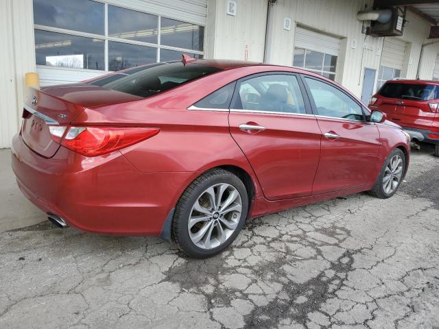 5NPEC4AB2DH767443 - 2013 HYUNDAI SONATA SE RED photo 3