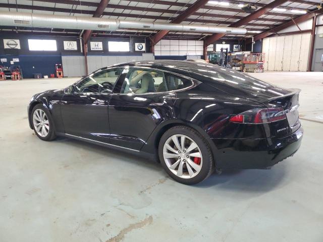 5YJSA1E47FF119620 - 2015 TESLA MODEL S BLACK photo 2