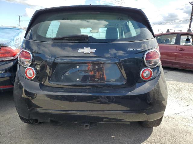 1G1JA6SG4D4239041 - 2013 CHEVROLET SONIC LS BLACK photo 6