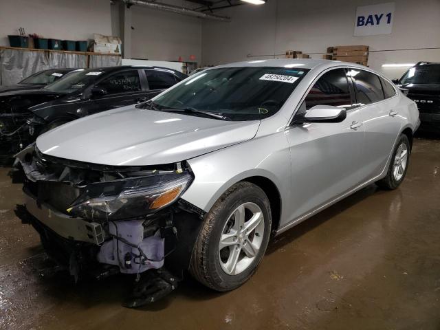 1G1ZB5ST2KF177387 - 2019 CHEVROLET MALIBU LS SILVER photo 1