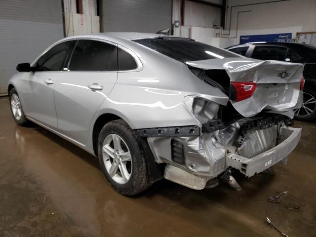 1G1ZB5ST2KF177387 - 2019 CHEVROLET MALIBU LS SILVER photo 2