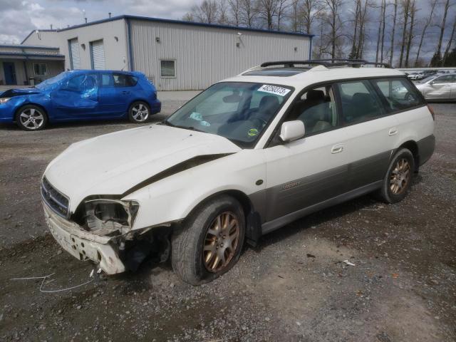 4S3BH806817652300 - 2001 SUBARU LEGACY OUTBACK H6 3.0 LL BEAN BEIGE photo 1