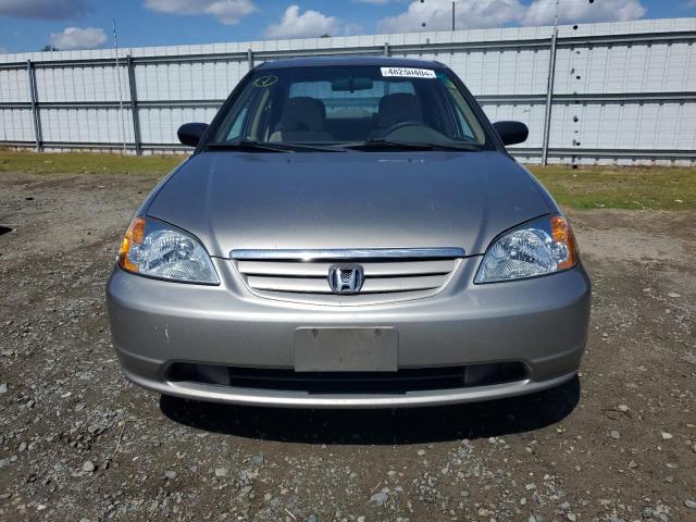 1HGES15523L010978 - 2003 HONDA CIVIC LX SILVER photo 5