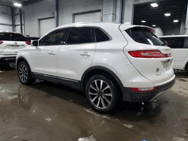 5LMCJ3D99KUL49523 - 2019 LINCOLN MKC RESERVE WHITE photo 2