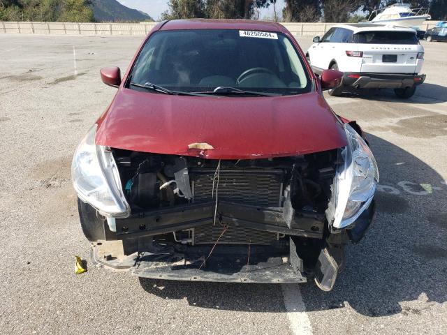 3N1CN7AP2GL833625 - 2016 NISSAN VERSA S RED photo 5