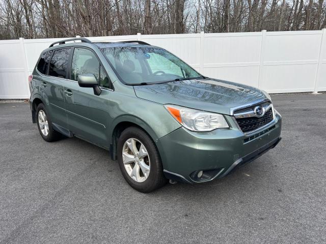 JF2SJAHC7EH483684 - 2014 SUBARU FORESTER 2.5I LIMITED GREEN photo 1