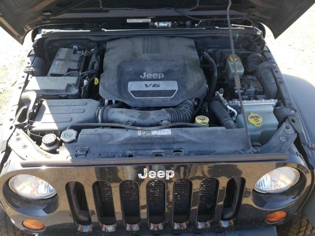 1C4AJWAG2DL691827 - 2013 JEEP WRANGLER SPORT BLACK photo 11