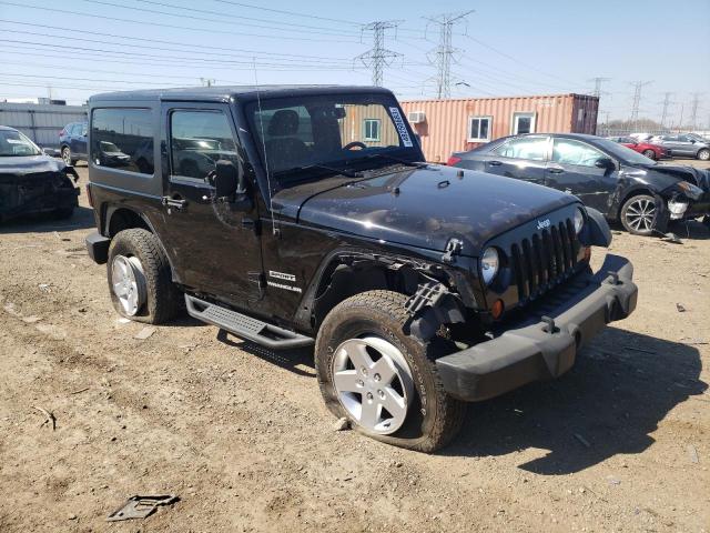 1C4AJWAG2DL691827 - 2013 JEEP WRANGLER SPORT BLACK photo 4