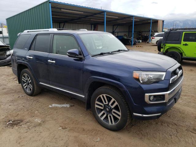 JTEBU5JR0G5294726 - 2016 TOYOTA 4RUNNER SR5/SR5 PREMIUM 蓝色 照片 4