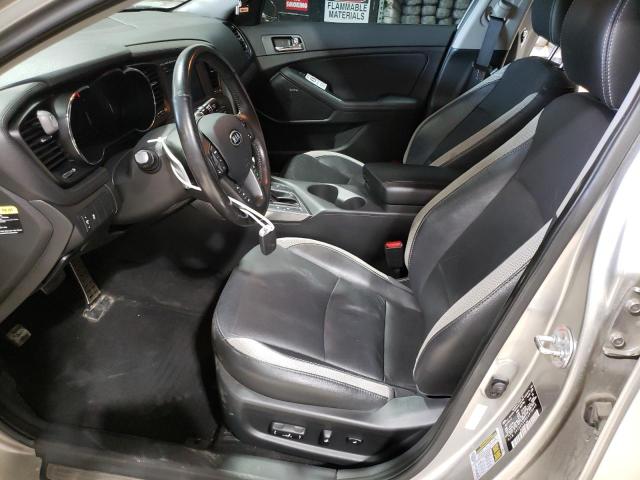 5XXGR4A64CG078668 - 2012 KIA OPTIMA SX SILVER photo 7