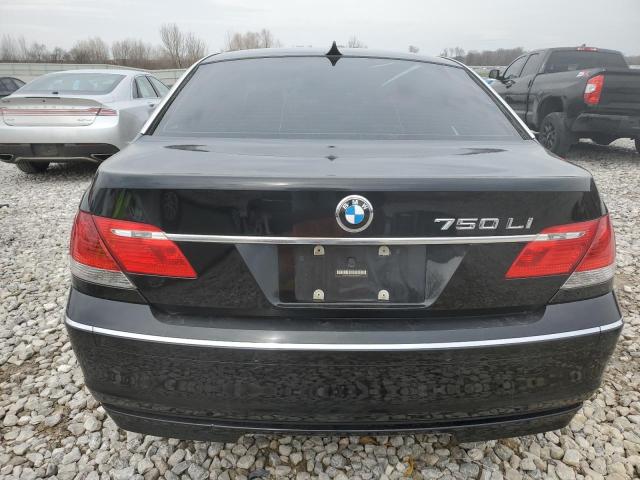 WBAHN83506DT64444 - 2006 BMW 750 LI BLACK photo 6