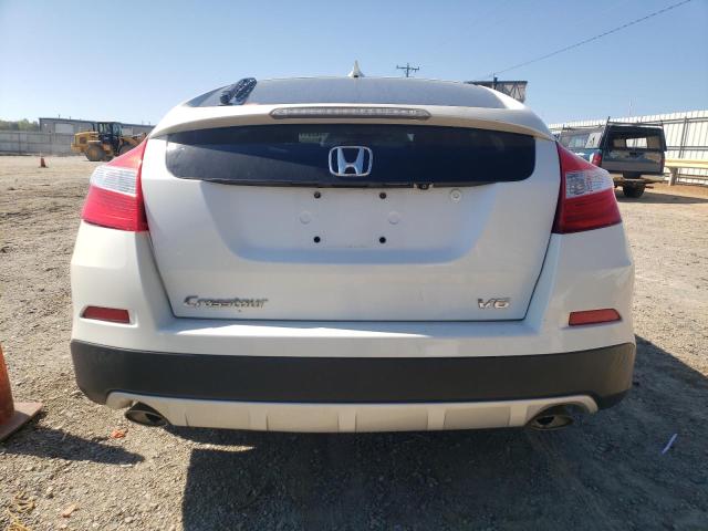 5J6TF1H51FL001600 - 2015 HONDA CROSSTOUR EXL WHITE photo 6