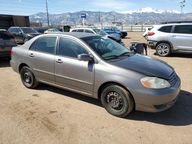 1NXBR32E94Z325801 - 2004 TOYOTA COROLLA CE GRAY photo 4