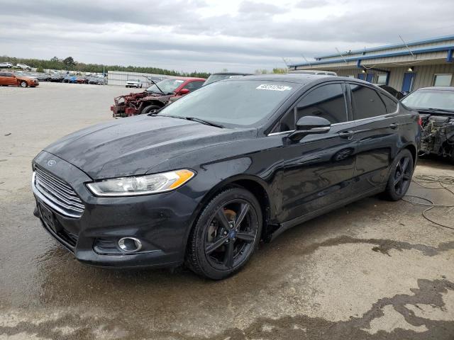 3FA6P0H72GR193548 - 2016 FORD FUSION SE BLACK photo 1