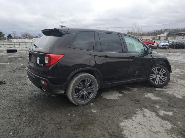 5FNYF8H53LB018496 - 2020 HONDA PASSPORT EXL BLACK photo 3