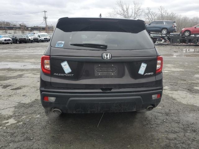 5FNYF8H53LB018496 - 2020 HONDA PASSPORT EXL BLACK photo 6