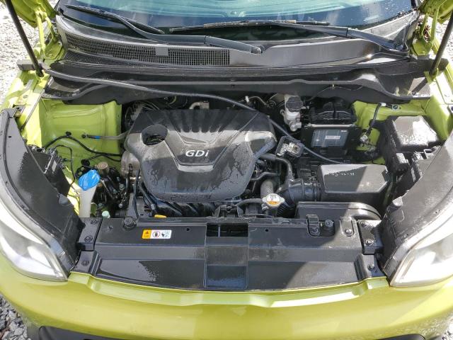 KNDJN2A28F7753244 - 2015 KIA SOUL GREEN photo 12