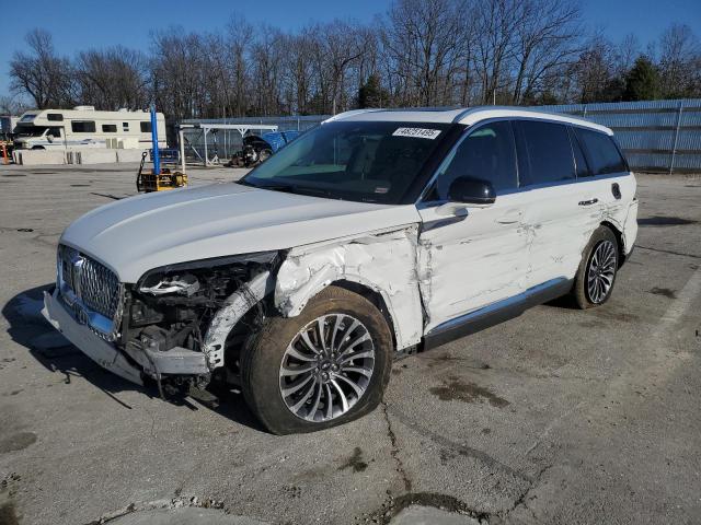 5LM5J7WCXMGL07498 - 2021 LINCOLN AVIATOR RESERVE WHITE photo 1