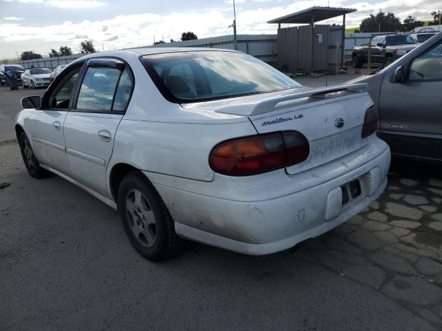 1G1NE52J43M713614 - 2003 CHEVROLET MALIBU LS WHITE photo 2