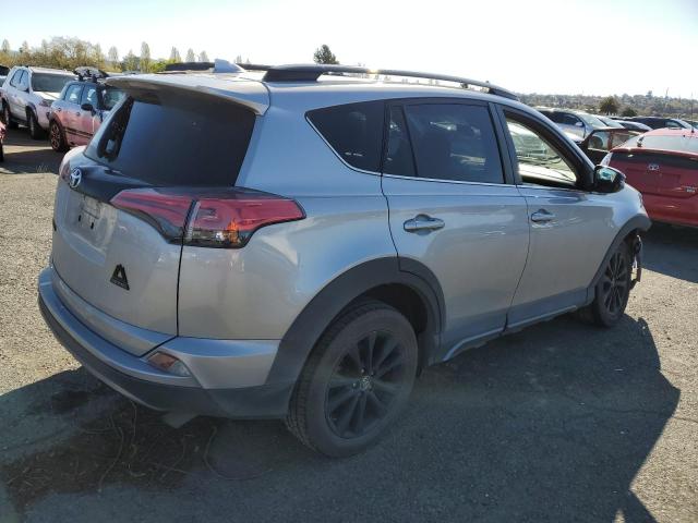 2T3RFREV3JW707993 - 2018 TOYOTA RAV4 ADVENTURE SILVER photo 3