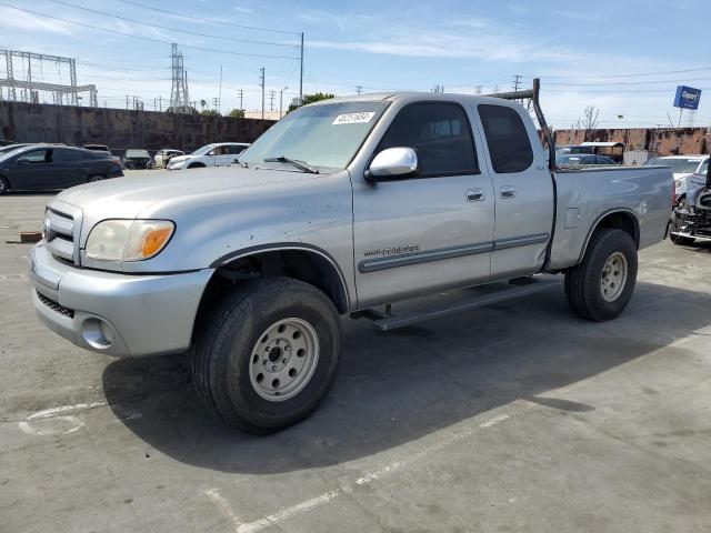 5TBRU34186S469030 - 2006 TOYOTA TUNDRA ACCESS CAB SR5 SILVER photo 1