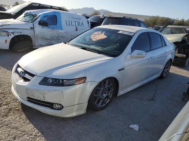 19UUA765X7A007716 - 2007 ACURA TL TYPE S WHITE photo 1