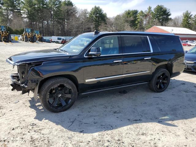 1GYS4KKJ1JR264186 - 2018 CADILLAC ESCALADE ESV PLATINUM შავი ფოტო 1