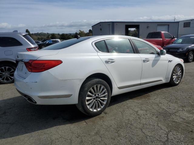 KNALW4D46F6018022 - 2015 KIA K900 WHITE photo 3