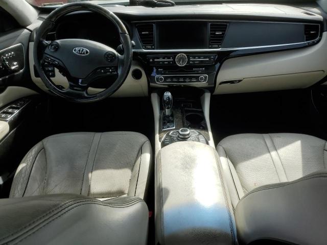 KNALW4D46F6018022 - 2015 KIA K900 WHITE photo 8