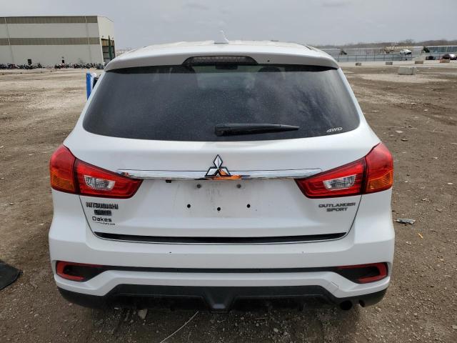 JA4AR3AU8KU009953 - 2019 MITSUBISHI OUTLANDER ES WHITE photo 6