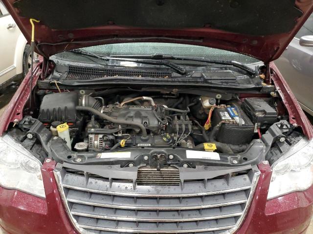 2A8HR54P38R804378 - 2008 CHRYSLER TOWN & COU TOURING მუქწითელი ფოტო 12