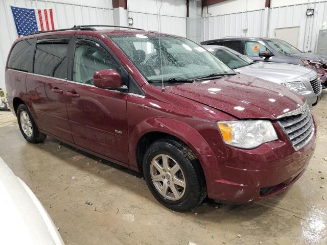 2A8HR54P38R804378 - 2008 CHRYSLER TOWN & COU TOURING მუქწითელი ფოტო 4