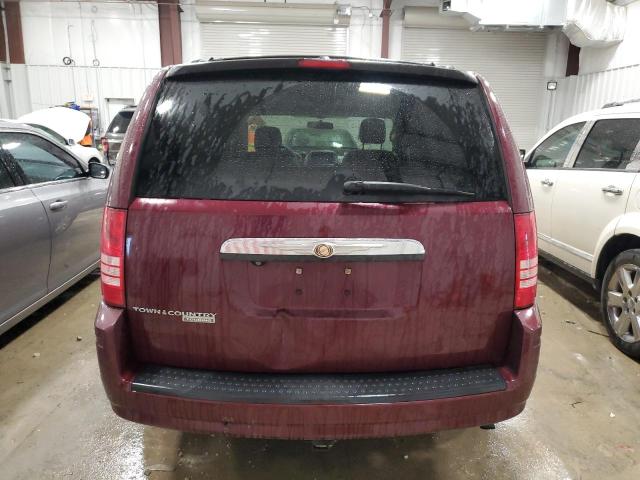 2A8HR54P38R804378 - 2008 CHRYSLER TOWN & COU TOURING მუქწითელი ფოტო 6