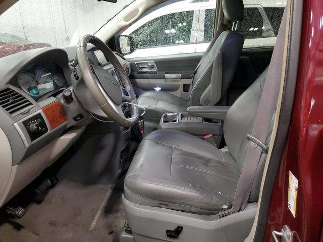 2A8HR54P38R804378 - 2008 CHRYSLER TOWN & COU TOURING მუქწითელი ფოტო 7