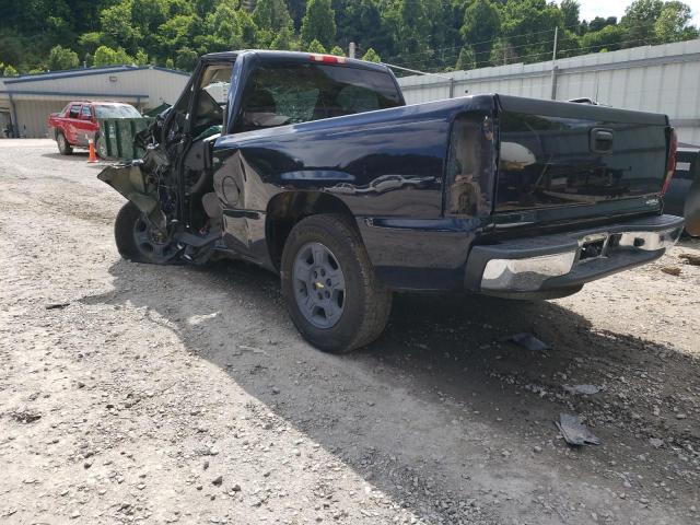 1GCEC14X57Z186683 - 2007 CHEVROLET SILVERADO C1500 CLASSIC Mavi foto 3