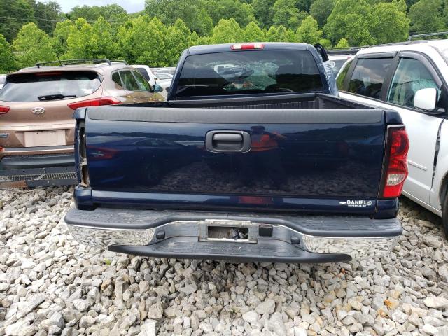 1GCEC14X57Z186683 - 2007 CHEVROLET SILVERADO C1500 CLASSIC Mavi foto 6