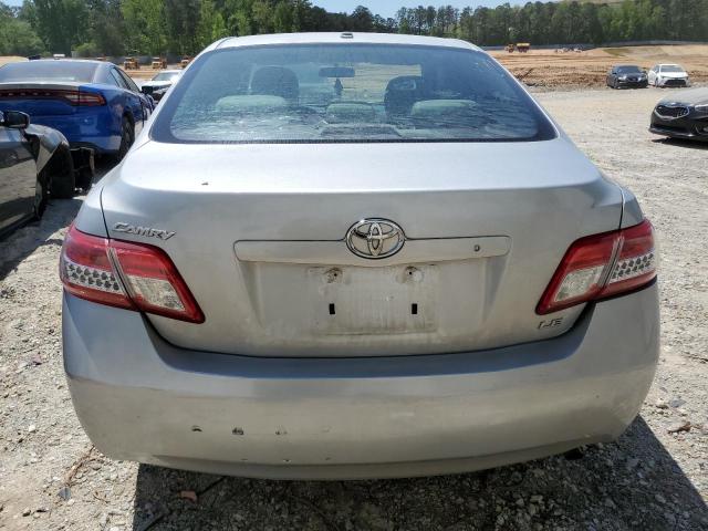4T4BF3EK5AR019464 - 2010 TOYOTA CAMRY BASE SILVER photo 6