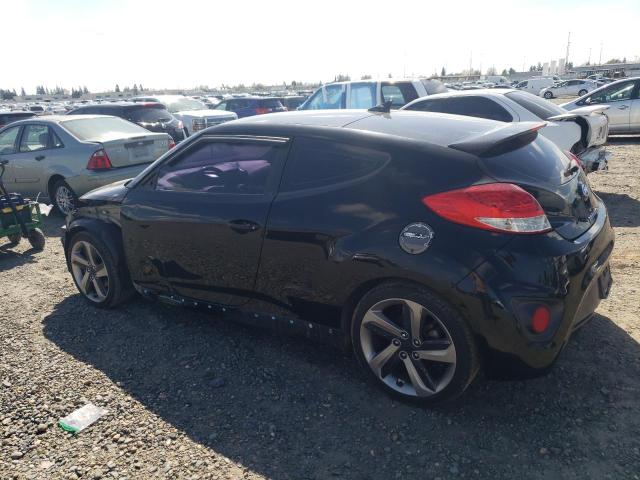 KMHTC6AE7FU234621 - 2015 HYUNDAI VELOSTER TURBO BLACK photo 2