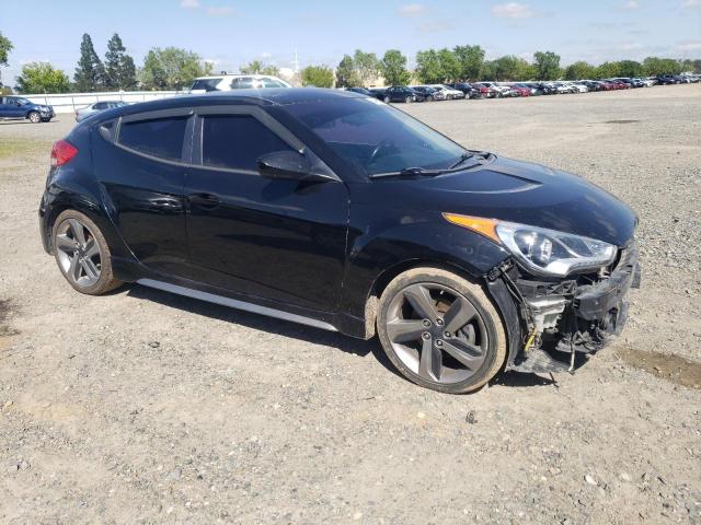 KMHTC6AE7FU234621 - 2015 HYUNDAI VELOSTER TURBO BLACK photo 4