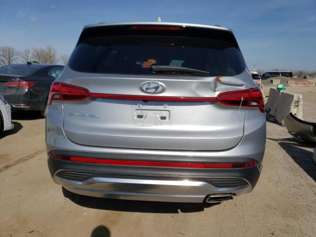 5NMS24AJ7NH409976 - 2022 HYUNDAI SANTA FE SEL SILVER photo 6