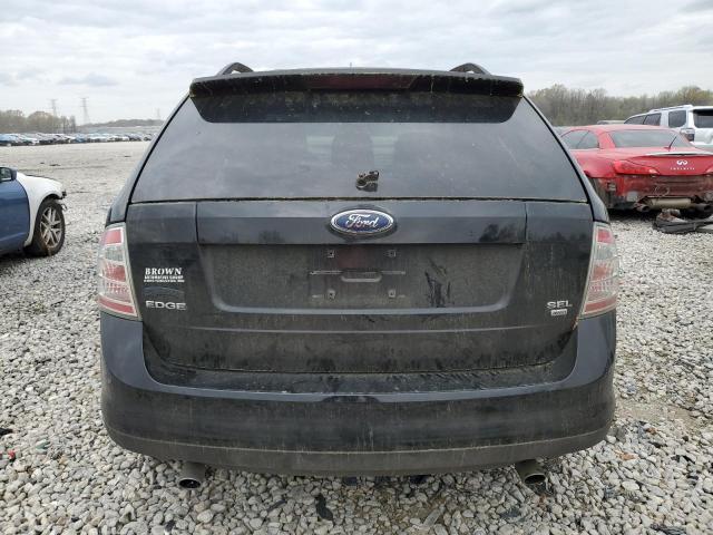 2FMDK48C87BA76975 - 2007 FORD EDGE SEL BLACK photo 6