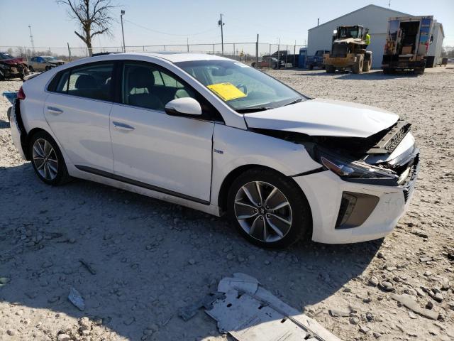 KMHC85LC7JU064910 - 2018 HYUNDAI IONIQ LIMITED WHITE photo 4