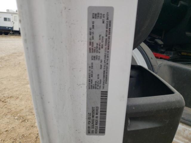 3C6LRVDG1ME525077 - 2021 RAM PROMASTER 2500 HIGH أبيض صورة 14