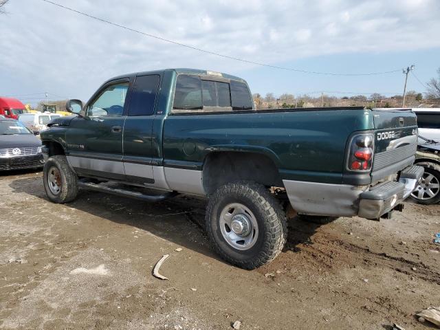 1B7KF23Z4XJ607486 - 1999 DODGE RAM 2500 GREEN photo 2