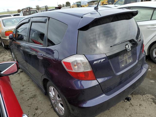 JHMGE88409S028189 - 2009 HONDA FIT SPORT PURPLE photo 2