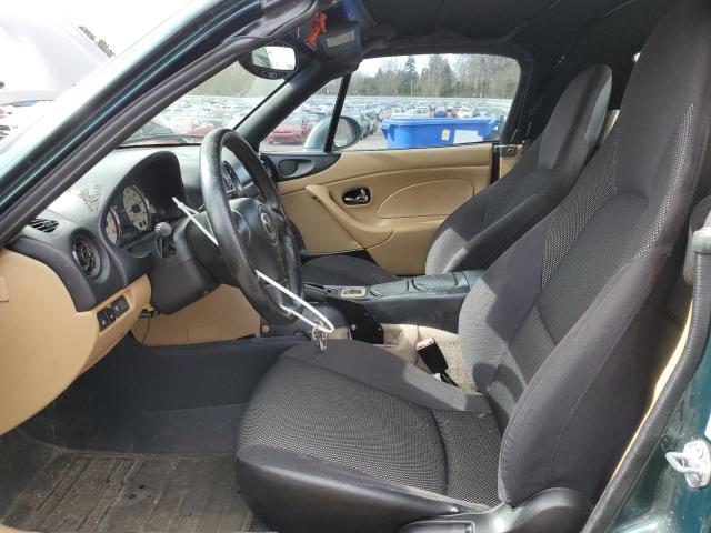 JM1NB353720229783 - 2002 MAZDA MX-5 MIATA BASE GREEN photo 7