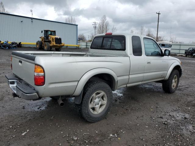 5TESN92N12Z034832 - 2002 TOYOTA TACOMA XTRACAB PRERUNNER 银色 照片 3