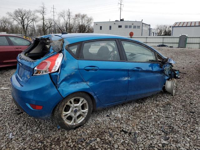 3FADP4EJ9EM134084 - 2014 FORD FIESTA SE BLUE photo 3